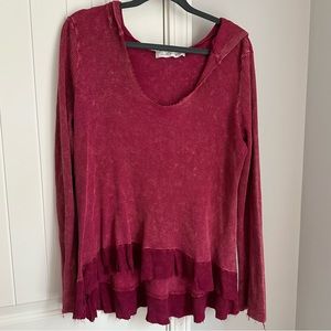 Vintage Havana hooded sweater oversized boho grunge